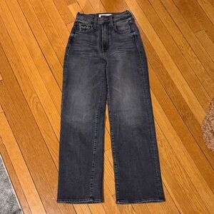 MOTHER The Rambler Zip Flood Jeans in Outta Sight